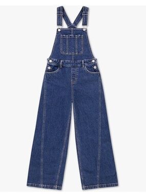 Levi's Girls Wide Flare Overalls NEW with Tags